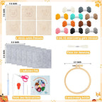WATINC Puppy Punch Needle Coaster Kit - Image 2