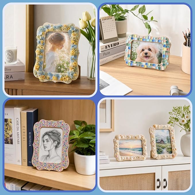 VOKOY 45 Pack DIY Wooden Picture Frames - Image 7