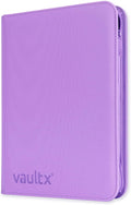 Vault X 4 Pocket Zip Trading Card Binder 160 Cards Exo-Tec | Holds 160 by VaultX