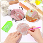 UPINS 8Pcs Boho Diamond Art Painting Coasters - Image 7