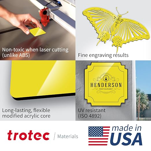 Trotec TroLase | 12"x12"x1/16", Guillotine | Made in USA - Image 3