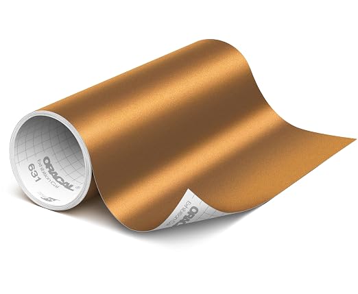 ORACAL 631 Matte Copper Vinyl Durable Roll Easy to Weed Permanent Adhesive by Orafol