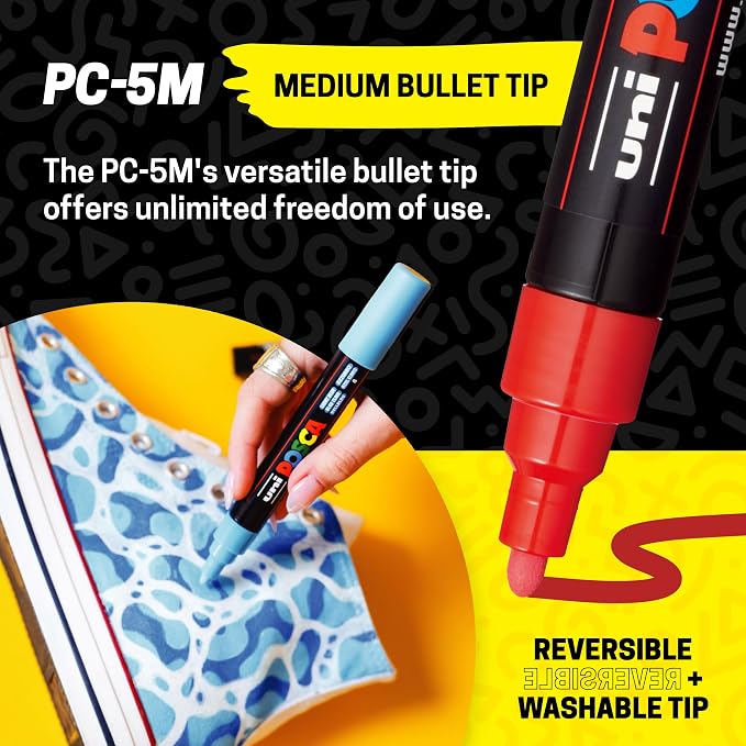 Posca Exclusive 5M Paint Markers Gift Set of 16 - Image 5