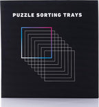 8 Puzzle Sorting Trays with Lid 8" x 8" - Image 2