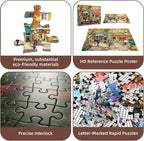 Romantic Cafe Puzzles for Adults 1000 Pieces, Impossible Hard Difficult - Image 7