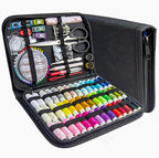 JUNING Sewing Kit with Black Case Portable Sewing Supplies by JUNING