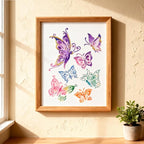 TIAMECH A4 Reusable Butterfly Stencil - Image 2
