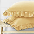 KKJIAF Ruffle Body Pillow Cases Set of 1, Ruffled Pillow Covers by KKJIAF
