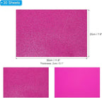 PATIKIL 30Sheets Purple Red EVA Glitter Foam Sheet 11.8 x 7.9 Inch 2mm Thick - Image 2
