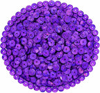 Mandala Crafts 6mm Cup Holographic Purple Sequins - Image 2