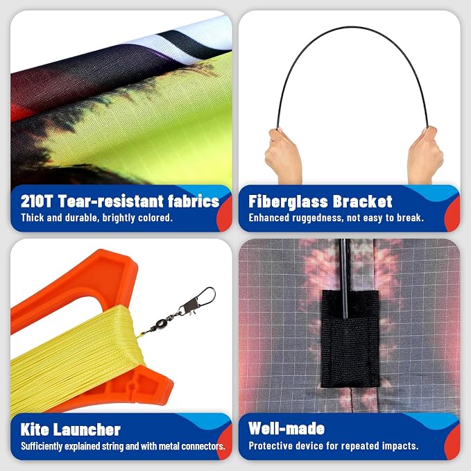 SGftre Butterfly Kites for Kids and Adults, Extremely Easy to Fly for Beginners - Image 4