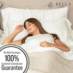 Bella Coterie | Luxury Bamboo Viscose Queen Size Pillowcase Set | 100% - Image 5