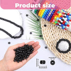 Black Pony Beads Bulk - Image 2