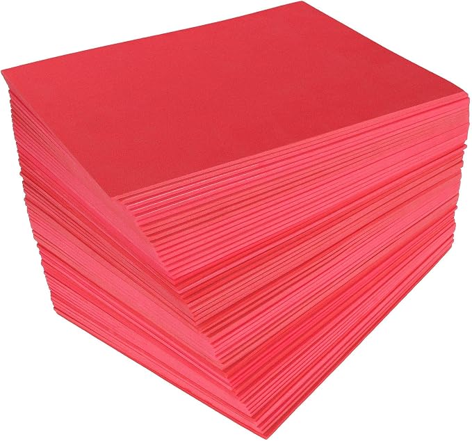 LANIAKEA Red EVA Foam Sheets 9x12 Inch by Unknown
