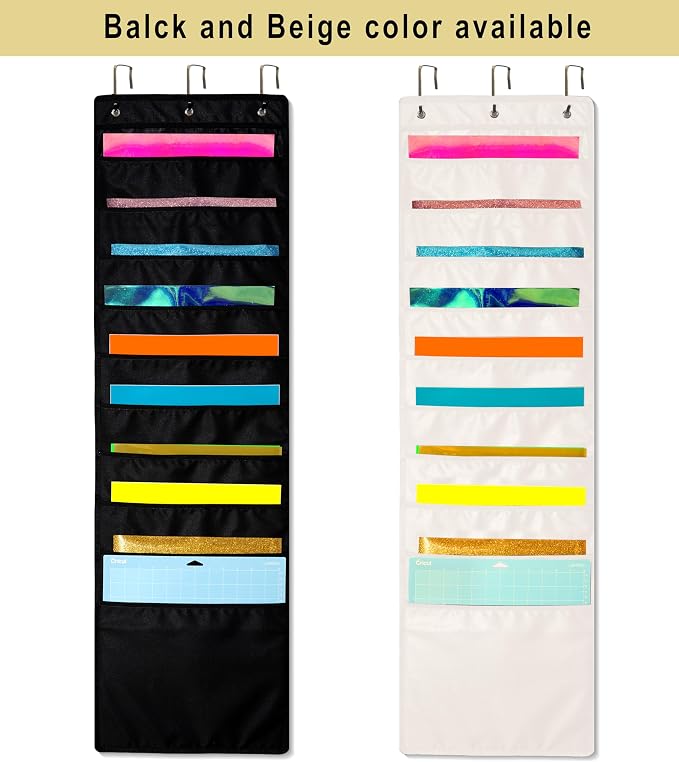 Hanging Organizer, 12x12 Paper Storage, Craft Vinyl Storage - Image 7