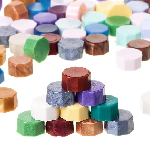Mr. Pen- Sealing Wax Beads, 24 Colors, Wax Seal Stamp Beads, Seal Wax | Wax - Image 3