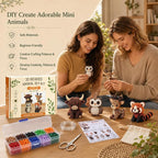 YADUO Tiny 3D Beaded Animal DIY Kit, Easy DIY Beading Embroidery Kit - Image 5