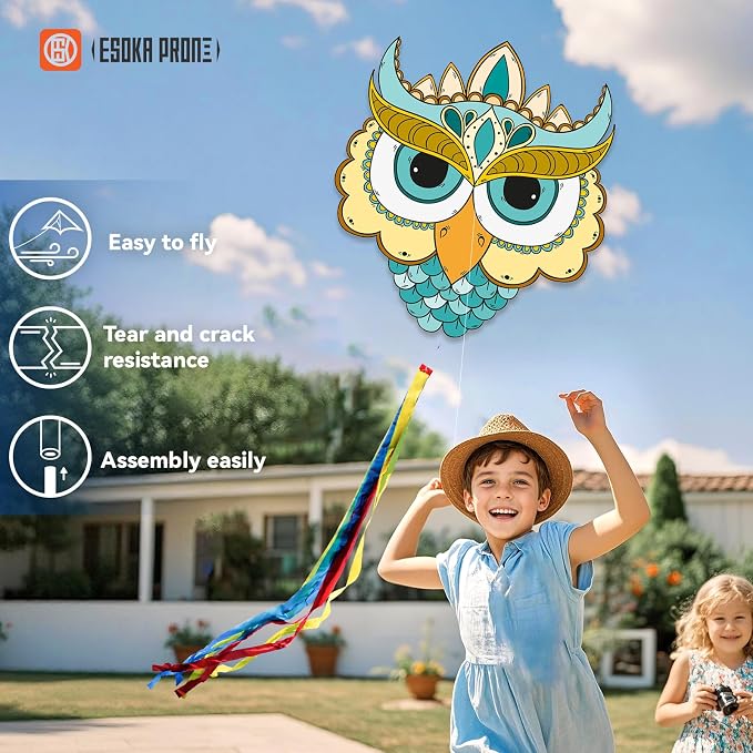 Kites for Kids & Adults, Large Kite for Beginners, Kites for Kids Ages 4-8 - Image 4