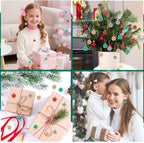 MARFOREVER 40 Pcs/20 Pairs Christmas Charms - Image 7