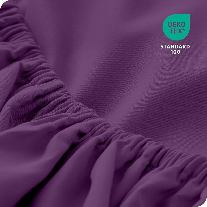Bare Home 2-Pack Fitted Bottom Sheets Queen - Image 5