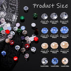 1000pcs 4mm Crystal Glass Beads - Image 3
