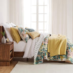 Levtex Home Cross Stitch Reversible Full/Queen Quilt Set - Image 2