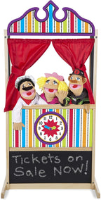 Melissa & Doug Deluxe Puppet Theater - Image 3