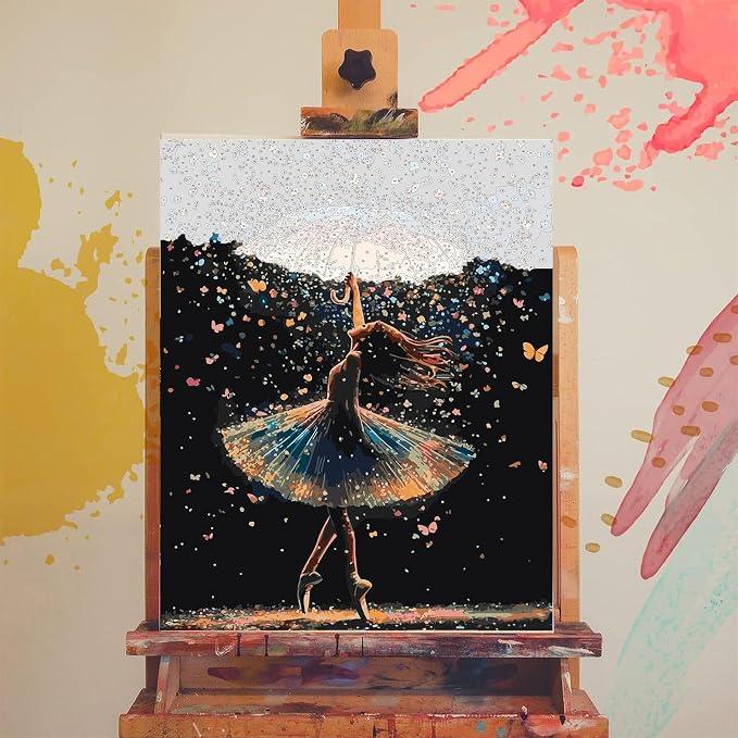 xackcme Ballet Paint by Numbers - Image 3