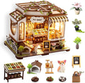 DIY Miniature House Kit- Miniature House Kit Adults Pet Shop Tiny House Kit by CASRRA