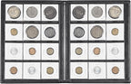 MUDOR Coin Flips 2x2 Holder Album, 120 Pockets Cardboard Storage Book | Coin - Image 2