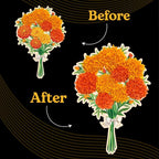 Unwynd Poke Art Marigold Flower Bouquet | Mess-Free Arts and Crafts - Image 5