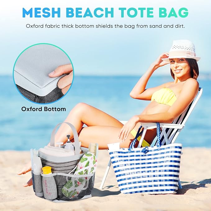 EUDELE Mesh Shower Caddy Portable - Image 5