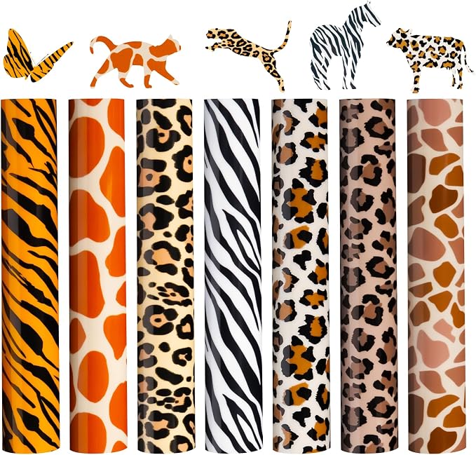 HTVRONT Leopard Heat Transfer Vinyl by HTVRONT