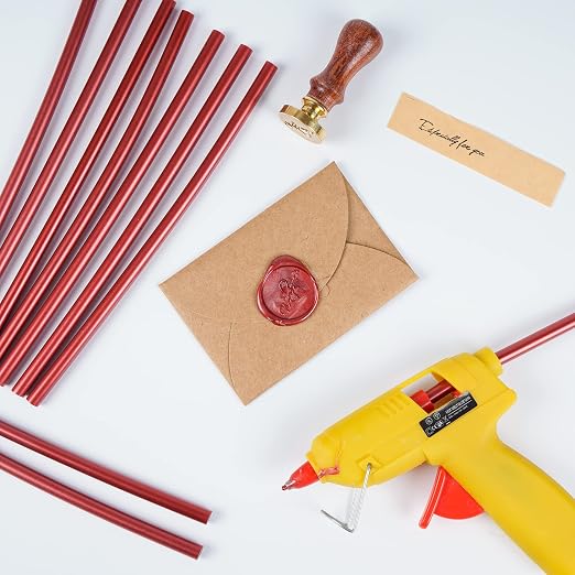 10 Pieces Sealing Wax Glue Sticks, 8 Inch Long Mini Hot Glue Gun Sticks - Image 4