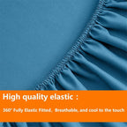 TAIMIT Teal Full Size Comforter Set - Image 6