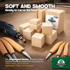Basswood Carving Blocks Set of 16 – Wood Carving Kit - Image 8