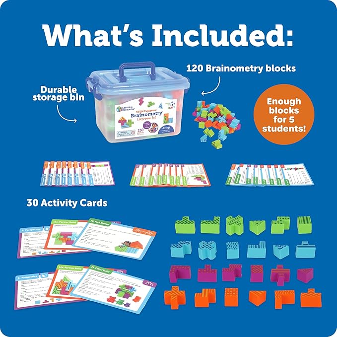 Learning Resources STEM Explorers Brainometry Classroom Set, Kids Games - Image 6