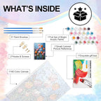 Yezavesu Framed Paint by Numbers Kit - Image 5