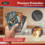Cardboard Gold Penny Sleeves for Trading Cards - Image 4