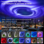 Black Hole Projector Scientifically Sculpted by Led Light, Interstellar Galaxy - Image 4