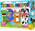 Craftikit® 20 Award-Winning Animal Toddler Arts and Crafts by CraftiKit