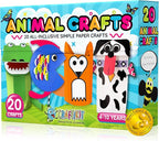 Craftikit® 20 Award-Winning Animal Toddler Arts and Crafts by CraftiKit