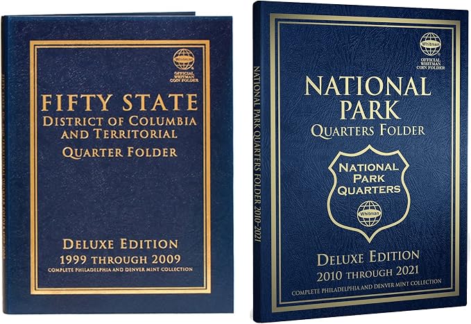 Whitman US Washington Statehood and National Parks Quarter Coin Deluxe Edition by Unknown
