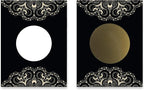 My Scratch Offs Black Vintage Lace Gold Scratch Off Note Cards, 20 Pack Wedding - Image 5