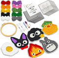 PUNICA Punch Needle Kit for Beginners, Kids & Adults Coaster Set of 6, Easy DIY by Unknown