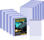 400 Card Sleeves Hard Plastic, Sooez Premium 35PT 3"X4" Baseball Card by Sooez