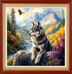Foxhool Stamped Cross Stitch Kits, 11CT Printed Cross Stitch Pattern Full by FoxhoolBeginnersCrossStitchKits