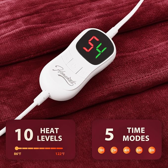 Homemate Heated Blanket Electric Throw - Image 5