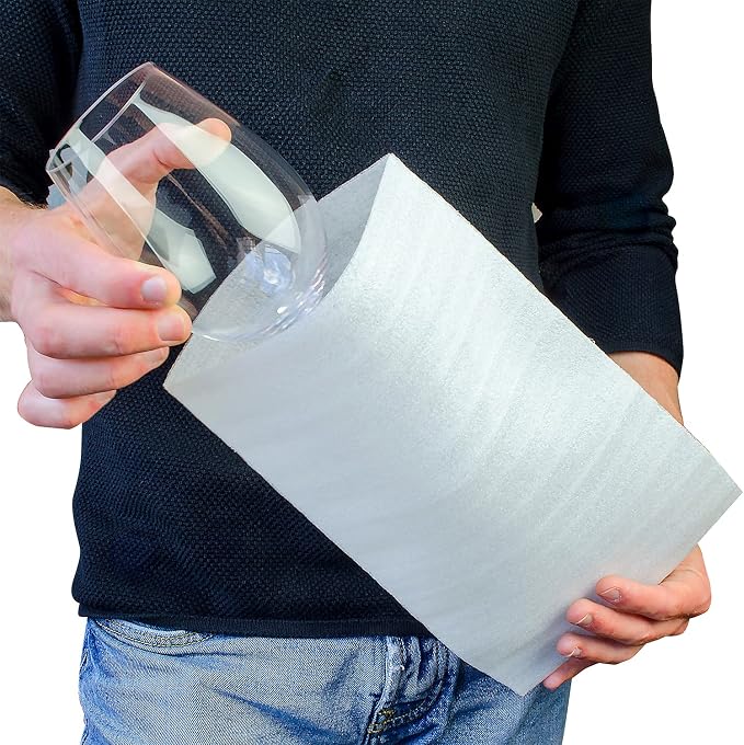 Foam Pouches & Foam Wrap Sheets, 4 Sizes 80 Count Foam Wrap Sheets Cushioning - Image 5