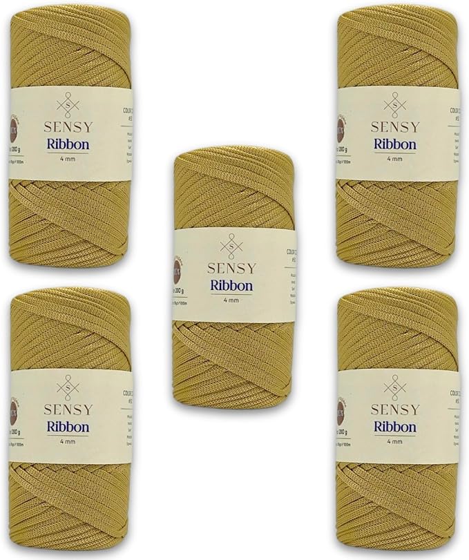 5 Skeins of Sensy Premium 4mm by SSENSY